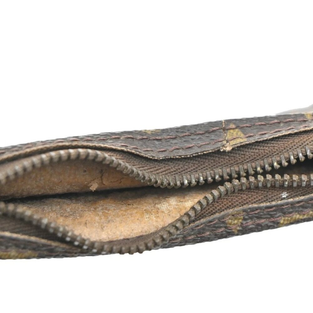 LOUIS VUITTON 2 Set pouch Bag Monogram Leather Brown GHW 66CA357 - Picture 4 of 13